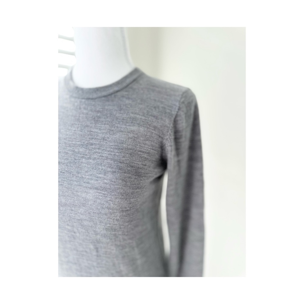 Frank & Oak Light Gray Knit Sweater